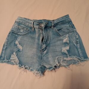 M jean shorts